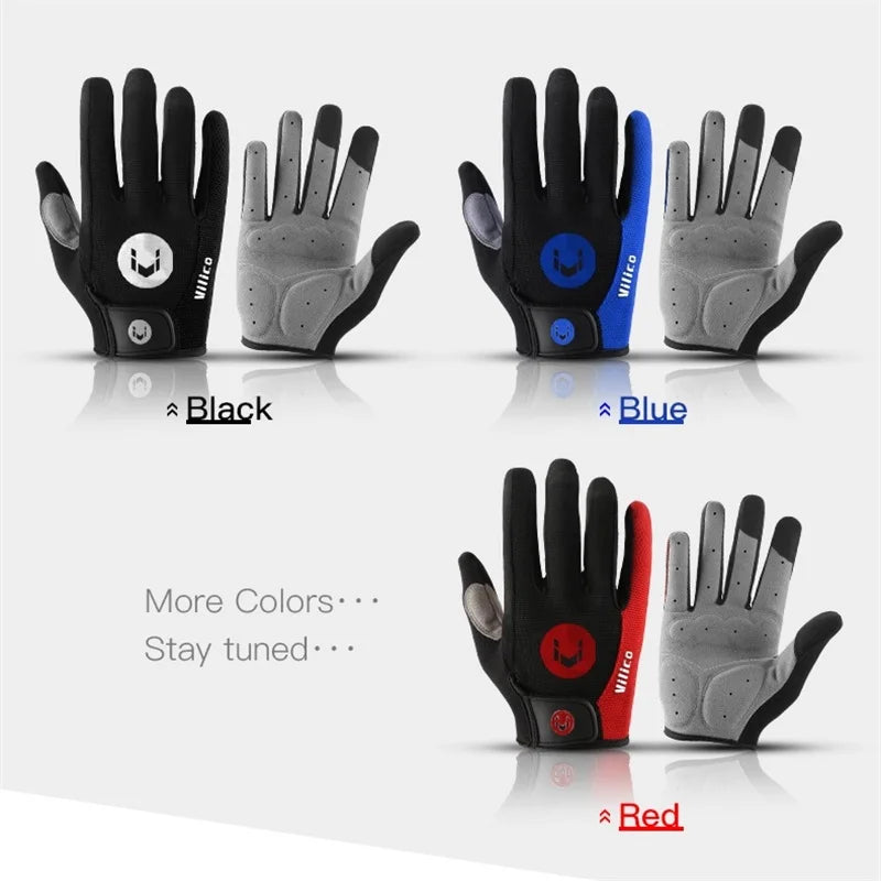 Aadorrah's rain wear outdoor cycling windproof and cold proof motorcycle electric bike full finger touch screen anti slip gloves