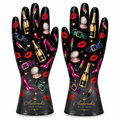 Black Ombré Colorful Glam Gloves