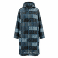 I Can't Stand the Rain All-Over Text Coat