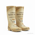 Rain Boots A Pinch of Razzle Dazzle and a Bunch of Pizzazz Recipe Card Print