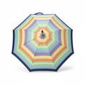 Pastel Yellow Stripes Umbrella