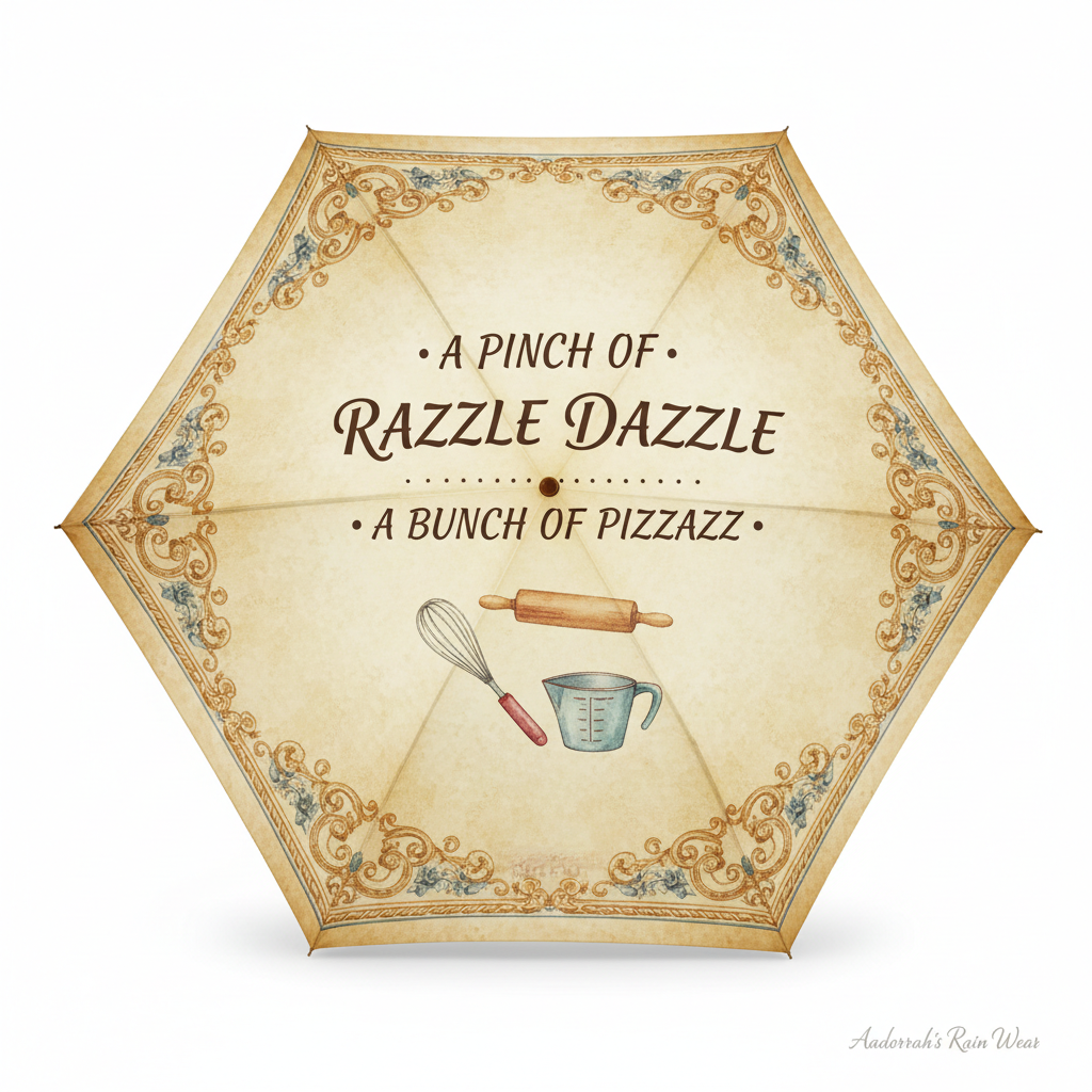 Razzle Dazzle Recipe Umbrella
