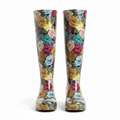 Rose Collection Rain Boots - Aadorrah's Rain Wear