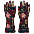 Single and Ready to Mingle Rain Gloves - Jewel Tones