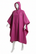 Solid Fuchsia Poncho