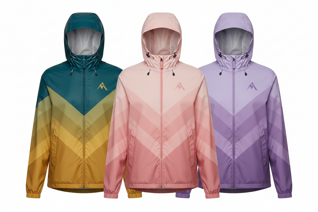 Still Dry Chevron Windbreaker
